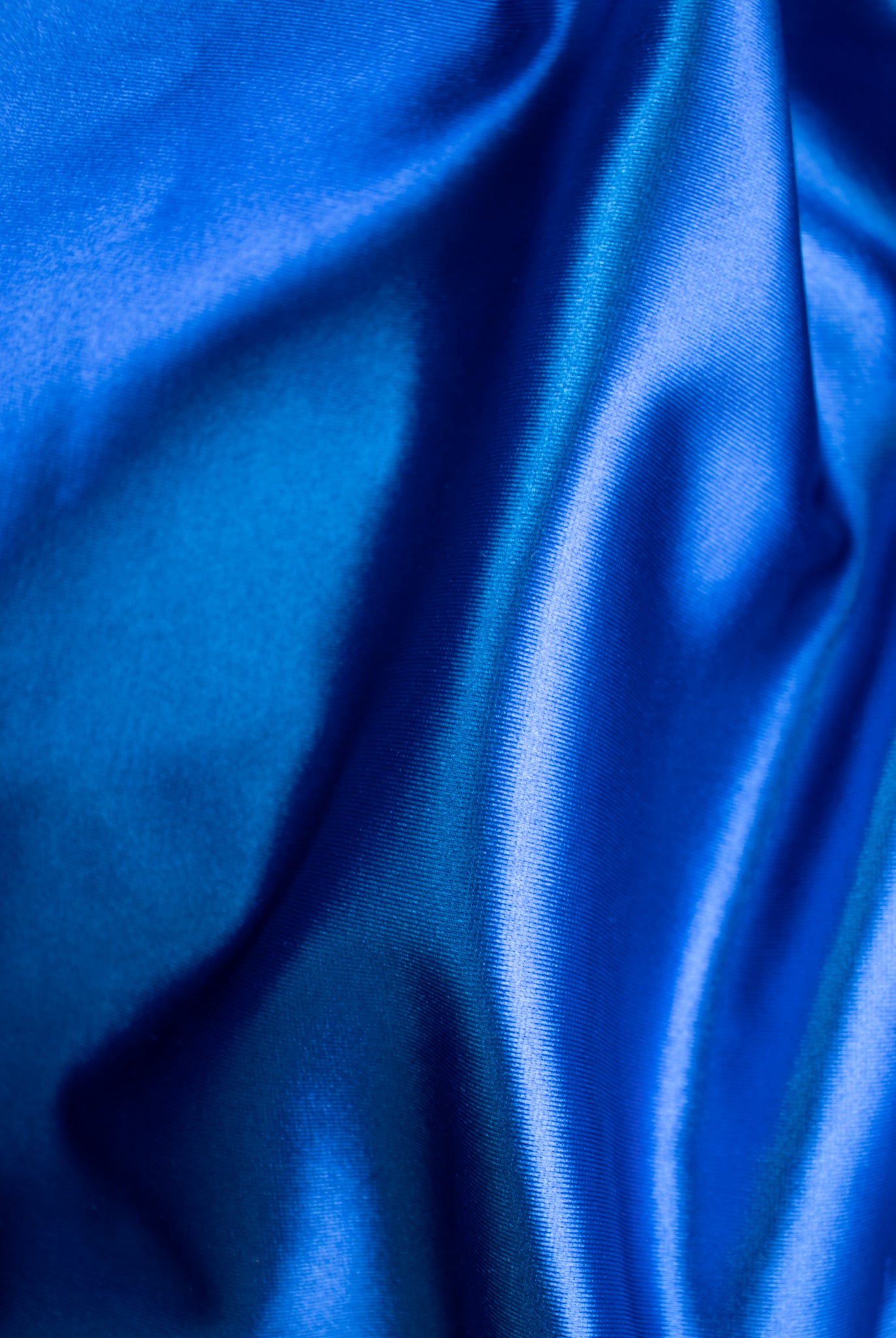 bikini set satijn blauw met omslagdoek