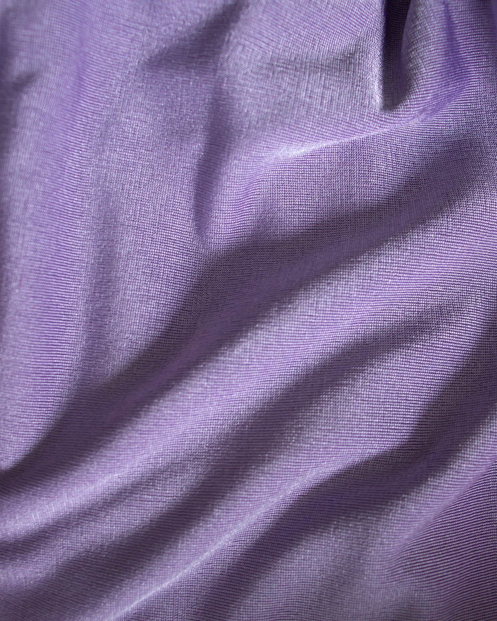 one shoulder cropped top lila